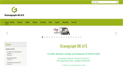 Desktop Screenshot of gravograph.dk